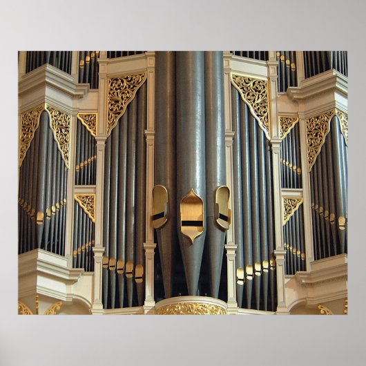 Orgelposter von Sydney Town Hall Poster (Vorne)