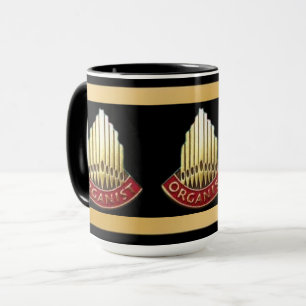 Orgelprospekt-Organistengeschenk Tasse