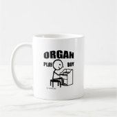 Orgelspieljunge Kaffeetasse (Links)