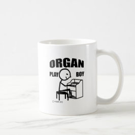 Orgelspieljunge Kaffeetasse