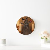 Orgle Runde Wanduhr (Zuhause)