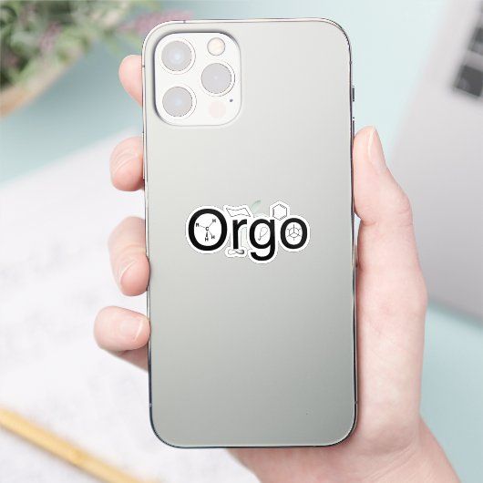 ORGO AUFKLEBER (Telefon)
