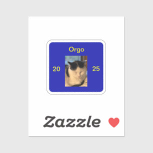 Orgowincing Aufkleber