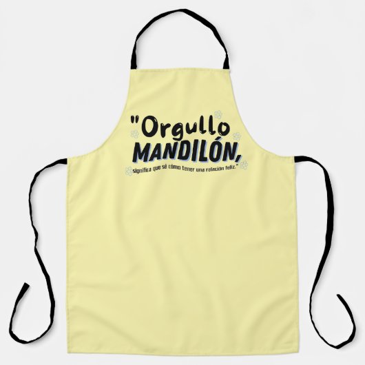 Orgullo Mandilon Schürze (Vorderseite)
