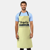 Orgullo Mandilon Schürze (Getragen)
