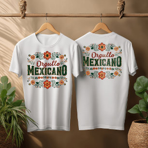 Orgullo Mexicano Design, hispanischer Kulturerbe M T-Shirt