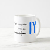 Orhan Bey quotes Kayi Victory Kaffeetasse (VorderseiteRechts)