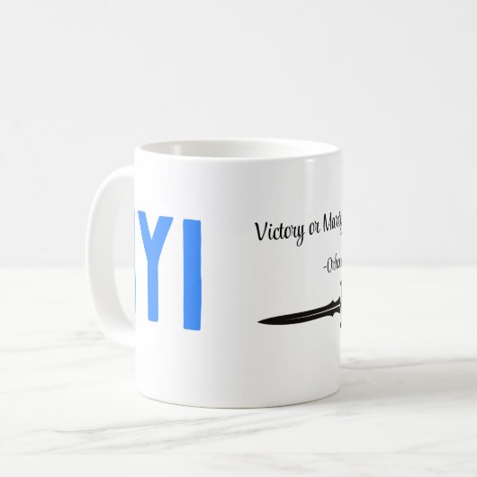 Orhan Bey quotes Kayi Victory Kaffeetasse (Vorderseite Links)