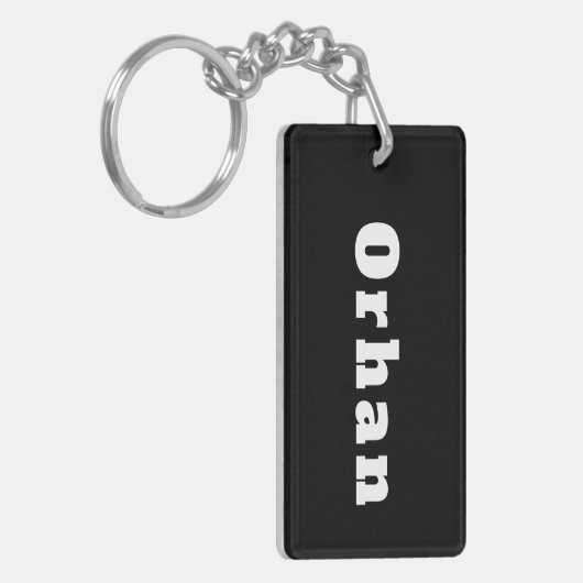 Orhan Schlüsselanhänger (Vorderseite links)