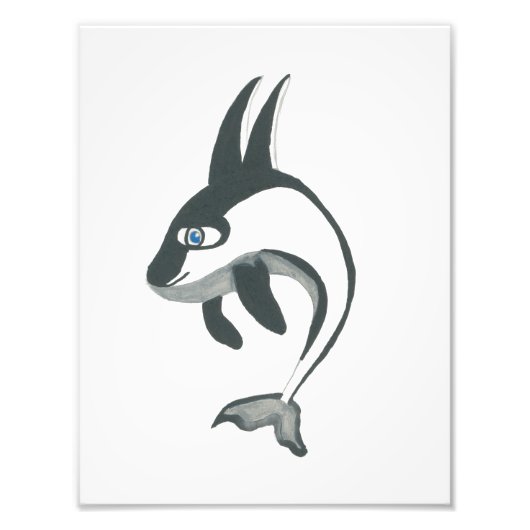 Ori der Orca-Druck  Fotodruck (Vorne)