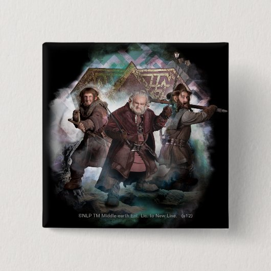 Ori, Dori und Nori Button (Vorderseite)