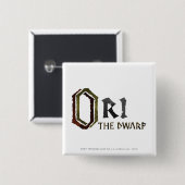Ori Name Button (Vorne & Hinten)