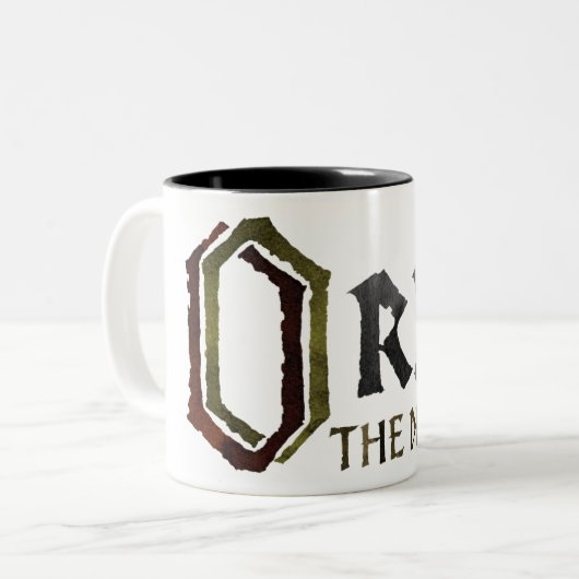 Ori Name Zweifarbige Tasse (Vorderseite Links)