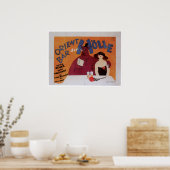 Orient Bar Vintag Food Ad Art Poster (Küche)