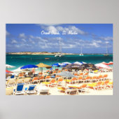 Orient Beach, St. Martin Poster (Vorne)