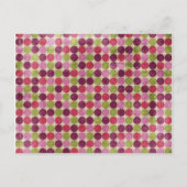 "Orient" Burgundy Retro Ankündigung Datum freihalt (Rückseite)