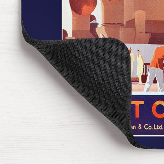 Orient Cruises Big Funnel Mousepad (Ecke)