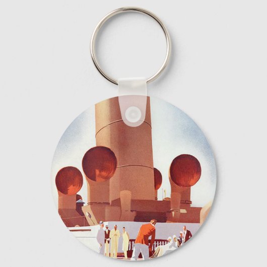 Orient Cruises Big Funnel Schlüsselanhänger (Vorderseite)