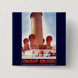 Orient Cruises Großer Schornstein Button