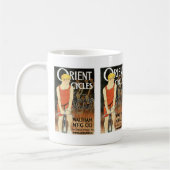 Orient Cycles Bicycle Ad Coffee Tasse (Links)