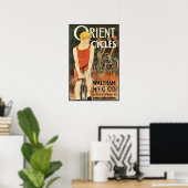 Orient Cycles Vintage Fahrradwerbung Poster (Heimbüro)