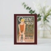 Orient Cycles Vintages Fahrradgeschenk Postkarte (Stehend Vorderseite)