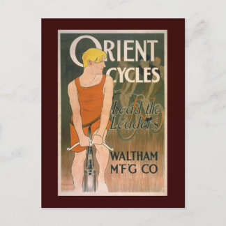 Orient Cycles Vintages Fahrradgeschenk Postkarte