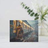 Orient-Express-Eisenbahn - Reise Ai Postkarte (Stehend Vorderseite)
