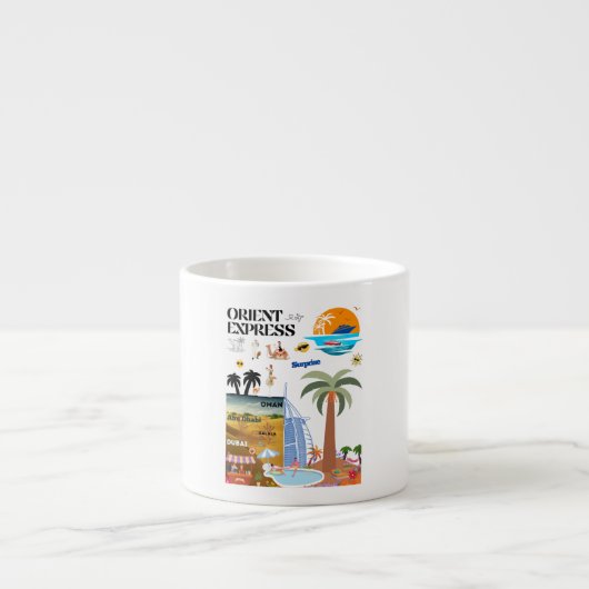 ORIENT EXPRESS ESPRESSOTASSE (Vorderseite)
