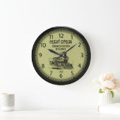 Orient Express Gare de l'Est Bahnhof Paris Große Wanduhr (Zuhause)