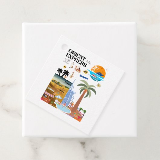 ORIENT EXPRESS  GESCHENKANHÄNGER (Beispiel)