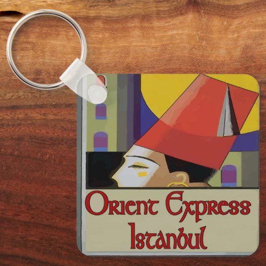 Orient Express Istanbul, Schlüssel oder Gepäck Schlüsselanhänger (Vorderseite)
