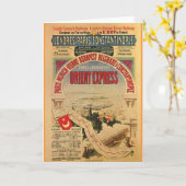 Orient Express Karte (Gelbe Blume)