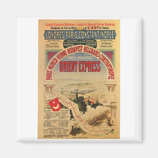 Orient Express Magnet (Vorne)