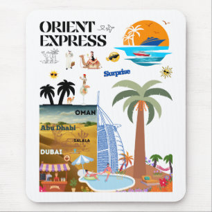 ORIENT EXPRESS MOUSEPAD