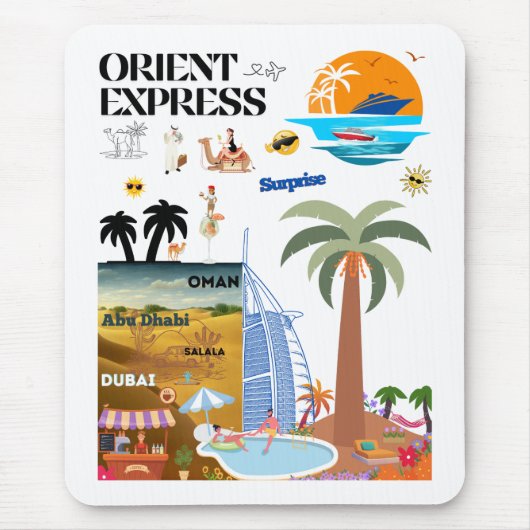 ORIENT EXPRESS MOUSEPAD (Vorne)