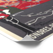 Orient Express nach Konstantinopel Poster (Ecke)