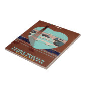 Orient Express Paris Poster Fliese (Seite)