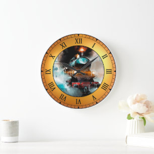 Orient Express ~ Paris To Constantinopel ~ * ~ Große Wanduhr