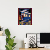 Orient-Express-Plakat Poster (Heimbüro)