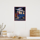Orient-Express-Plakat Poster (Küche)