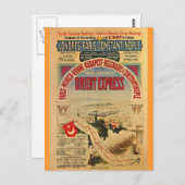 Orient Express Postkarte (Vorne/Hinten)