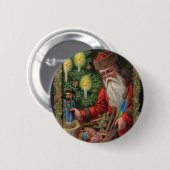 Orient Express Santa Button (Vorne & Hinten)