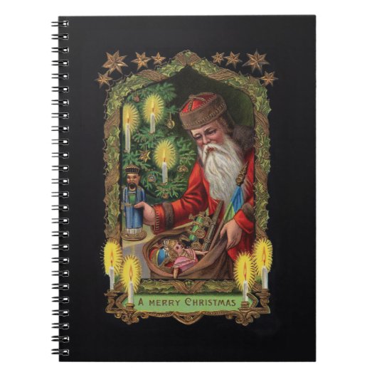 Orient Express Santa Notebook Notizblock (Vorderseite)