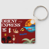 ORIENT EXPRESS SCHLÜSSELANHÄNGER (Vorderseite)