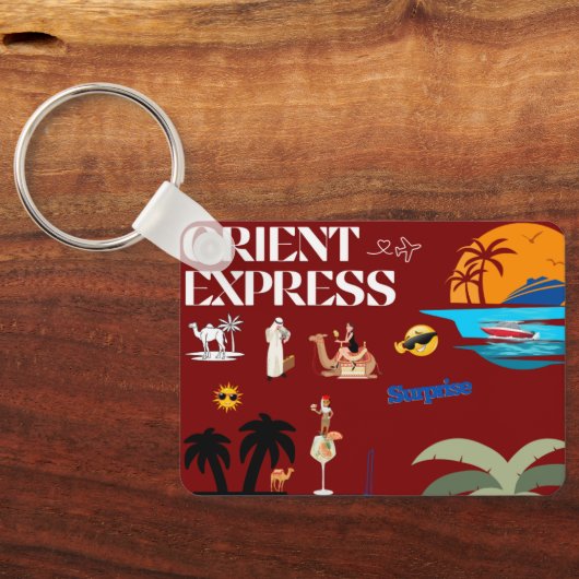 ORIENT EXPRESS SCHLÜSSELANHÄNGER (Rückseite)