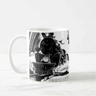 Orient Express Vintage Reise und Literatur Kaffeetasse