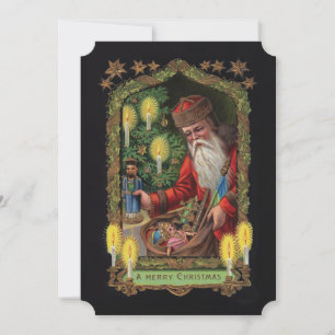 Orient Express Weihnachtsmann-Einladung Einladung