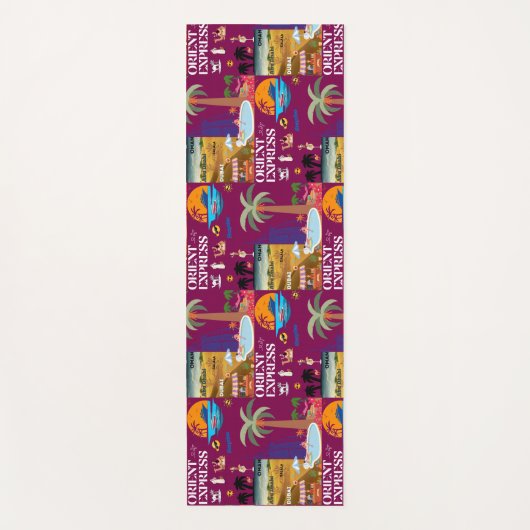 ORIENT EXPRESS  YOGAMATTE (Vorderseite)