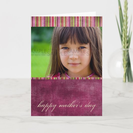 "Orient" Glückliche Muttertagskarte Karte (Vorderseite)